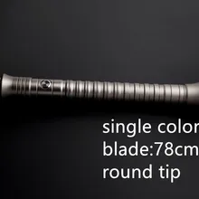 Металлический световой меч Yanqing для светового меча, Одноцветный светодиод, Круглый наконечник, лезвие: 92 см в длину, Y3 Cyanswallow