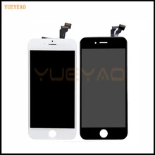 YUEYAO Grado AAA + + + Para el iphone 6 6 S Plus LCD Con 3D fuerza de la Pantalla Táctil Digitalizador Asamblea Pantalla Pixel No Muertos Envío Gratis