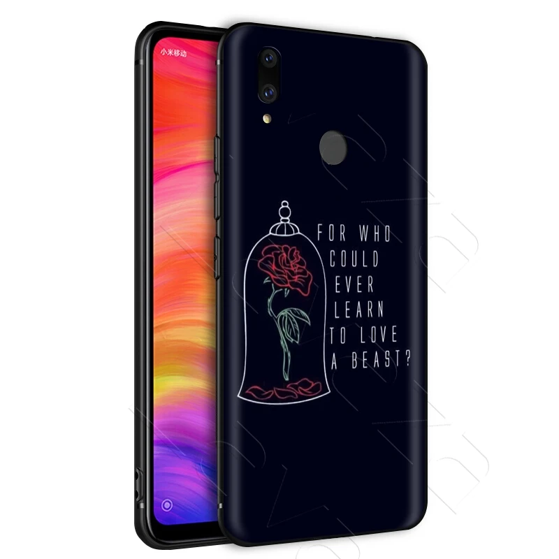 Чехол Lavaza beauty Beast Rose Princess для Xiao mi Red mi Note 8 Pro mi MAX 3 6 8 9 SE A1 A2 Lite Plus 8A F1