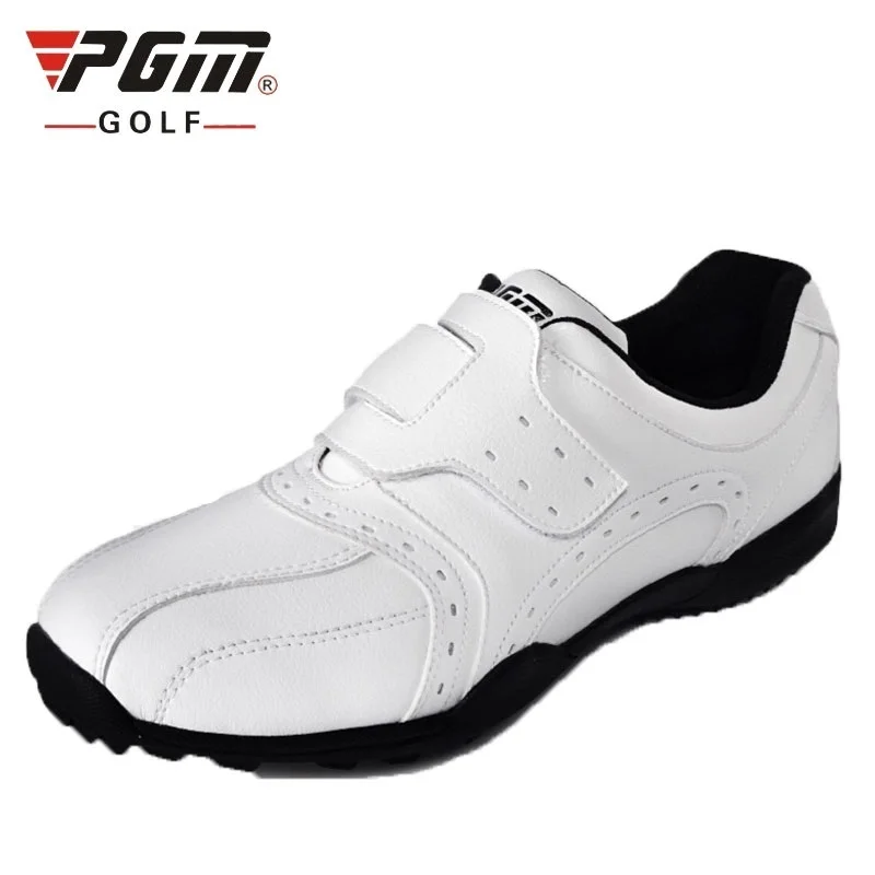 

Mens Lightweight Golf Shoes Soft Leather Spikeless Golf Sneakers Man Shock Absorption Fitness Training Footwear #B1332