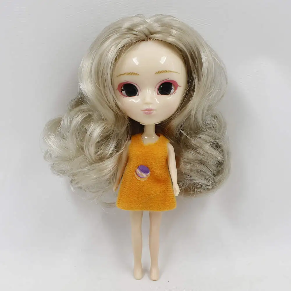 Мини кукла Pullip DBS 11 см как BJD различные цвета волос прическа одежда случайный