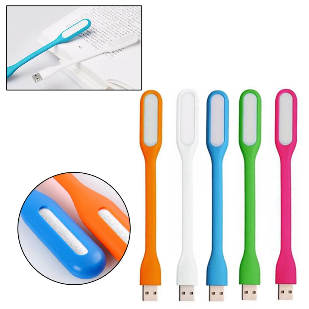 

Mini Protect Eye Light Flexible USB Led Table Lamp Gadgets usb hand lamp For Xiaomi Power bank PC laptop notebook Random Color