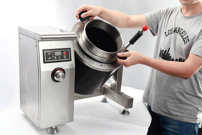 Description Picture 3 of itemCommercial Electric Stir-Frying Cooker Automatic Multi Wok Intelligent Robot Cooking Machine Kitchen Cookware