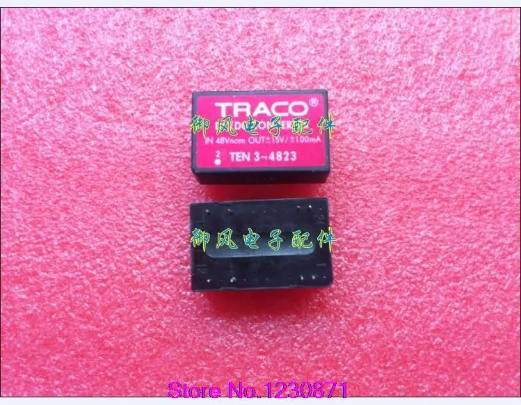 

Imported Swiss TRACO DC  module TEN3-4823 DC-DC 48V turn negative 15V1.5W