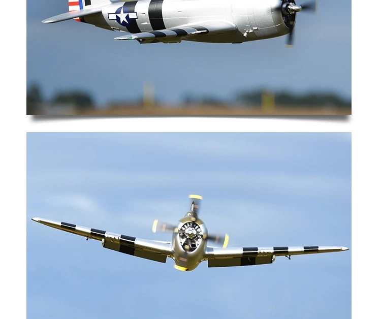 FMS 1500MM 1.5M P47 P-47 Razorback Bonnie 6S 6CH with Flaps Retracts PNP RC Airplane Big Warbird Model Plane Aircraft Avion