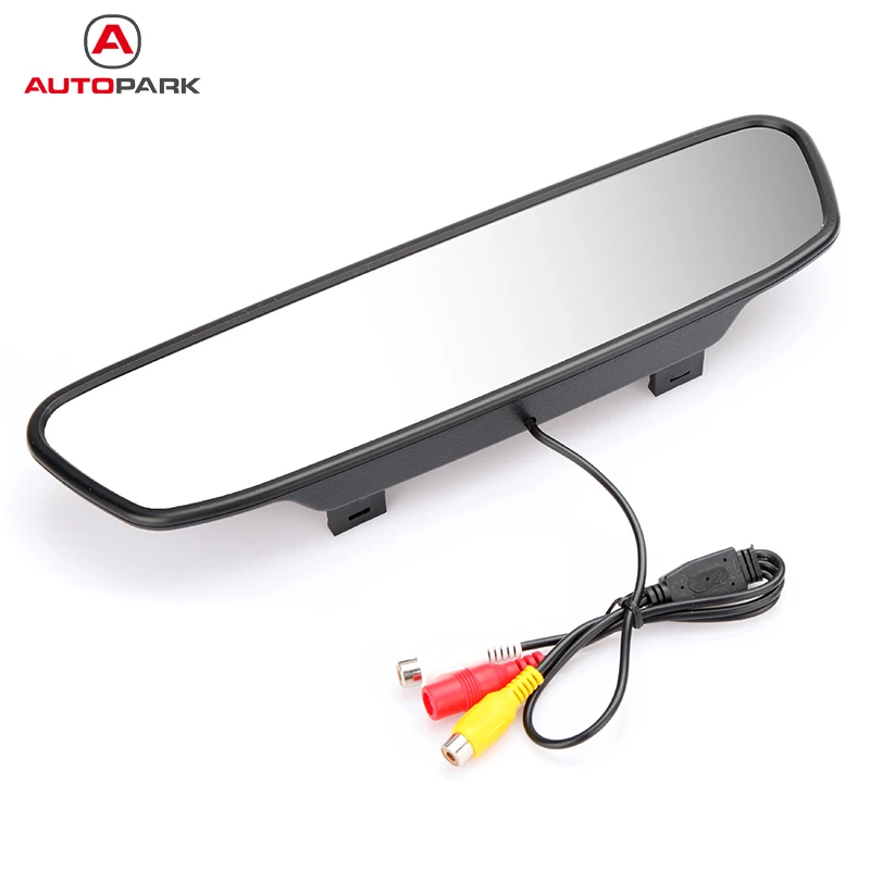 

Car Monitors Digital Color TFT LCD Car Rearview Mirror Reverse Monitor for Camera DVD VCR Car DVR Display