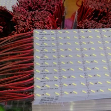 Utral яркий светодиодный барный светильник 12 в 72 SMD 7020 20 Вт/м DC Жесткая светодиодная лента витрина домашние вечерние ультратонкие лампы 100 см/шт. 100 шт./лот