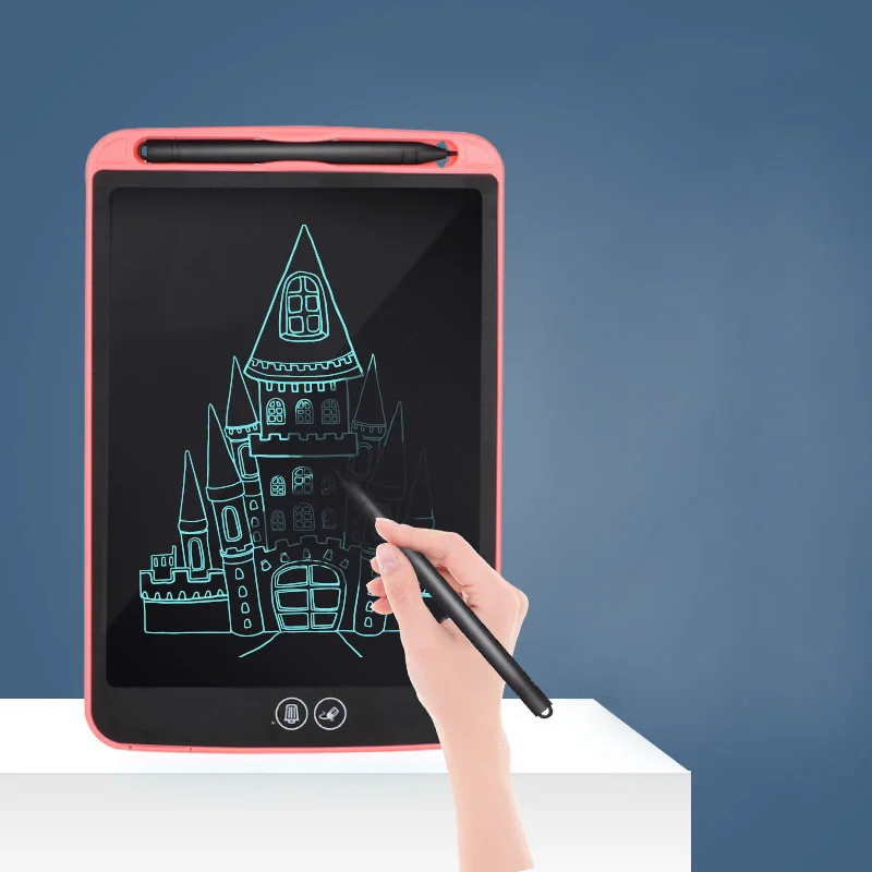 Искусство ультра-тонкий цветной ЖК-планшет для письма Цифровой графический Рисунок планшеты доска Электронный почерк коврик детская