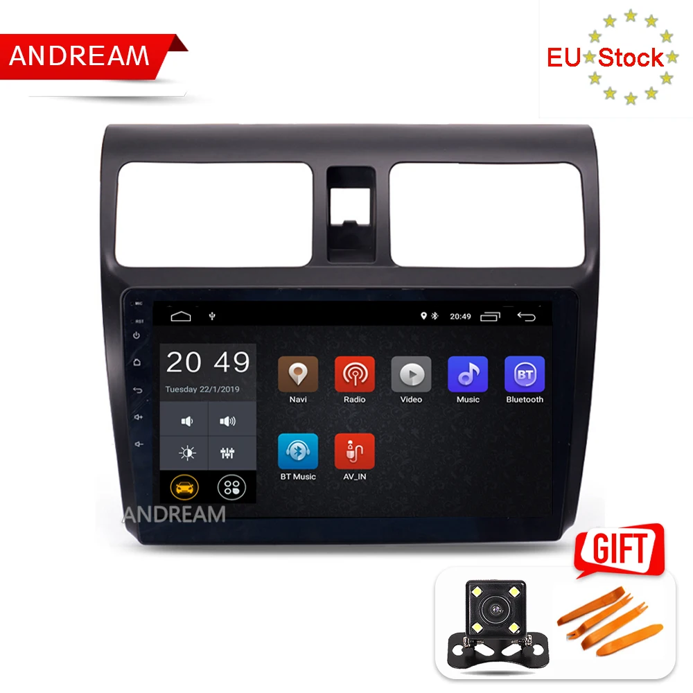 10 1 &quotAndroid 8 2 + 16G Автомобильный мультимедийный плеер для Suzuki Swift 2005 2016 GPS навигация