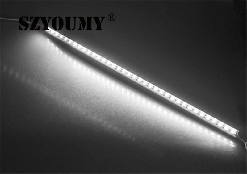 SZYOUMY 5050 светодиодный бар свет не водонепроницаемый 5050 SMD 36 светодиодный s 50 см светодиодный жесткий полосы 5050 светодиодный трубки Жесткая