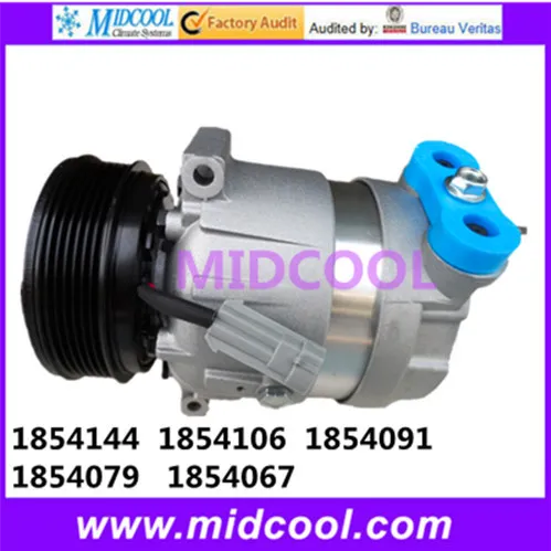 

HIGH QUALITY AUTO AC COMPRESSOR V5 FOR OPEL 1854144 1854106 1854091 1854079 1854067