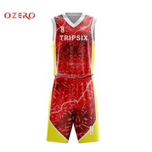 Цифровая сублимационная печать на заказ баскетбольные комплекты сделать свой собственный одежда для баскетбола дизайнерская Настройка