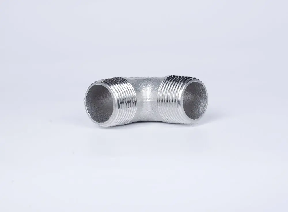 304 колено из нержавеющей стали 90 градусов наружная x резьба BSPT 1/4 &quot3/8&quot 1/2 &quot3/4&quot