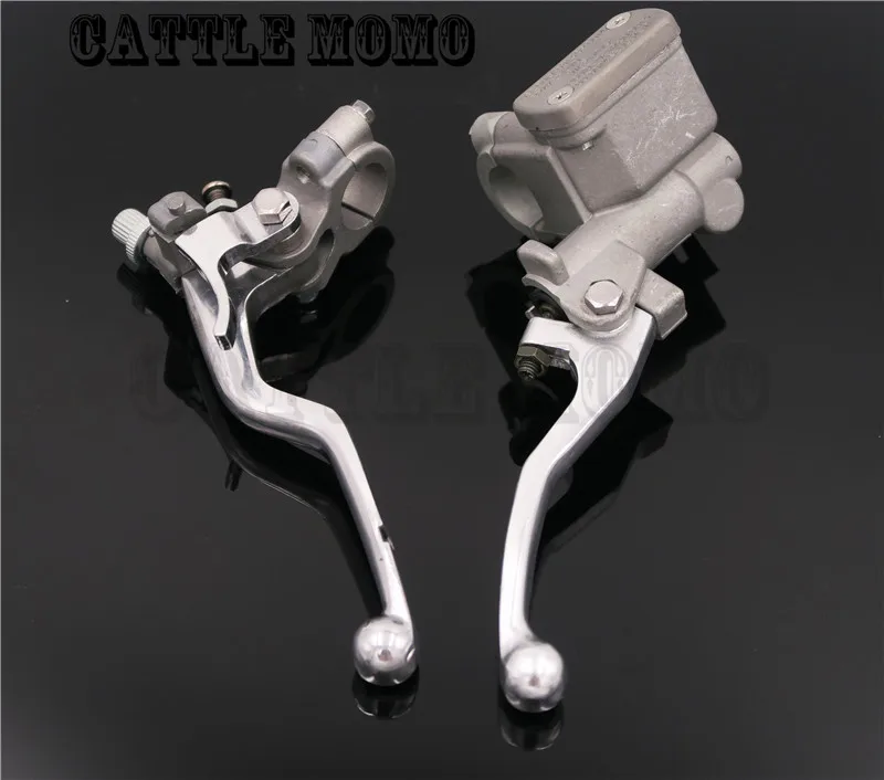 Left&Right Brake Lever Clutch Master Cylinder For HONDA CRF 250R 250X