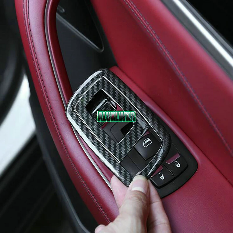 ABS стеклоподъемник из углеродного волокна декоративная накладка для maserati ghibli 2014