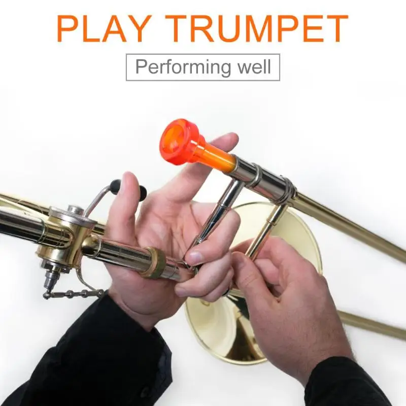 1 шт. 3C пластиковая труба мундштук Meg для начинающих музыкальная труба аксессуары многоцветный музыкальный инструмент и аксессуары