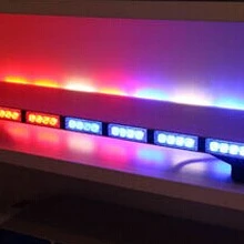 120 см 88 W светодиодный автомобильный предупреждающий свет, аварийные освещения полиции, машина скорой помощи света, 18 флэш-памяти, водонепроницаемый IP67