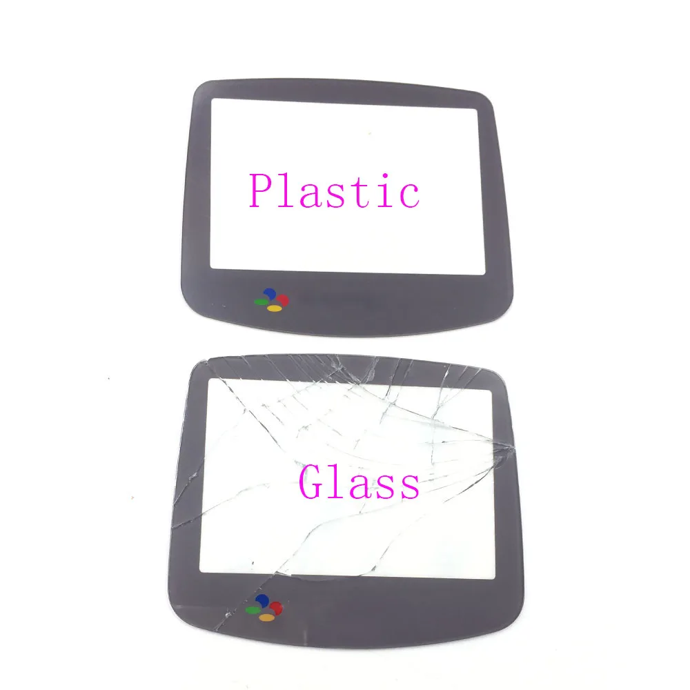 10 шт. Для nintendo Game Boy Advance GBA Системы Замена Пластик и HD Стекло Экран объектива