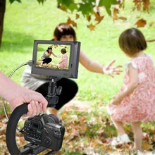 U Shape Video Handle Steadicam Stabilizer Grip for DSLR Camera Camcorder Phone