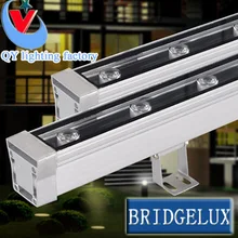 10 шт./лот светодиодный пейзаж квадратный светильник Estadio строительство 18 Вт светодиодный rgb настенная шайба мыть свет Прожектор желтый красный синий зеленый