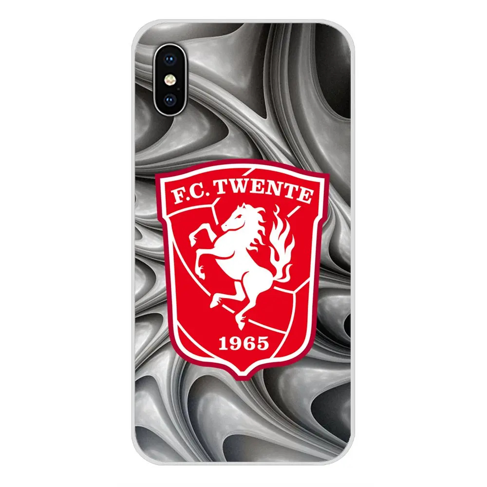 Прозрачный чехол из ТПУ для Samsung Galaxy A5 A6S A7 A8 A9S Star J4 J6 J7 J8 Prime Plus 2018 FC Twente Football Logo