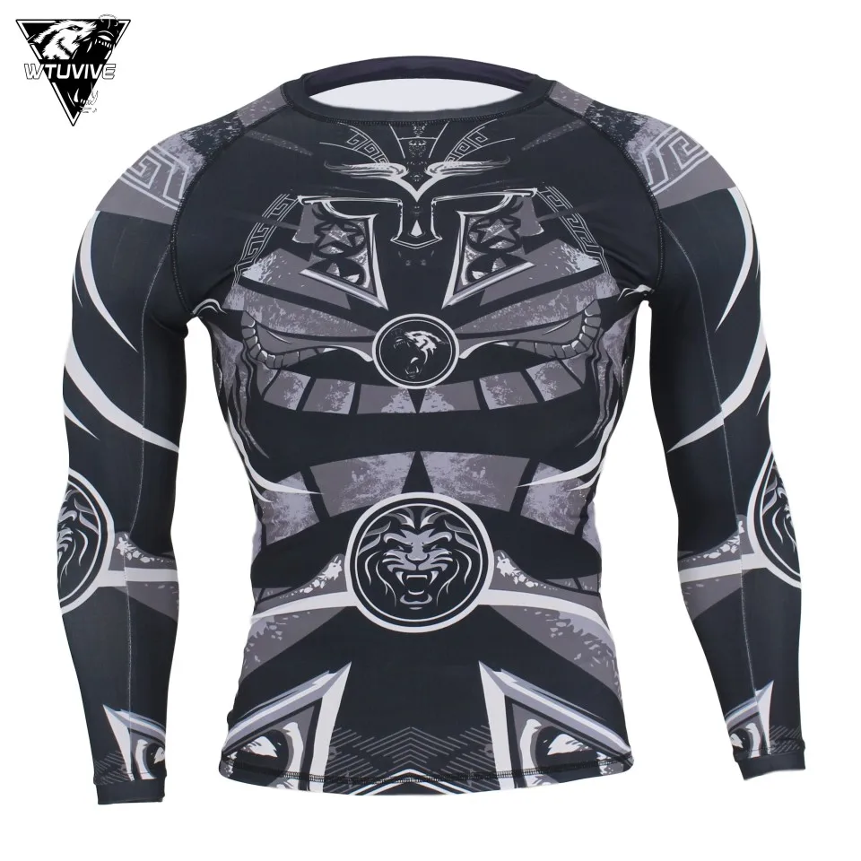 

WTUVIVE MMA Samurai Armor Breathable Fitness Fighter Sweatshirt tiger muay thai Boxing jerseys clothes boxing shorts sanda jaco
