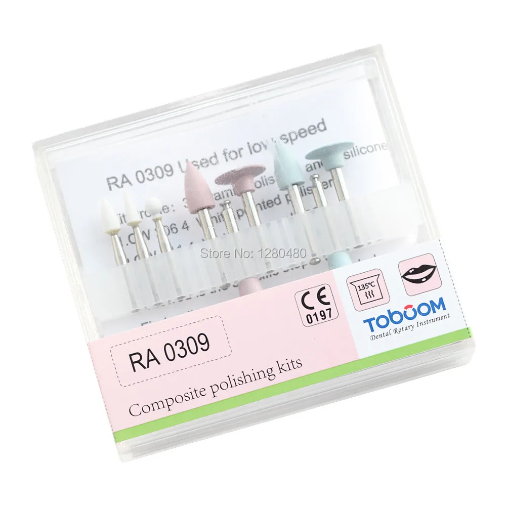 1 Set Dental Composite Polishing Tooth For Low Speed Handpiece Contra