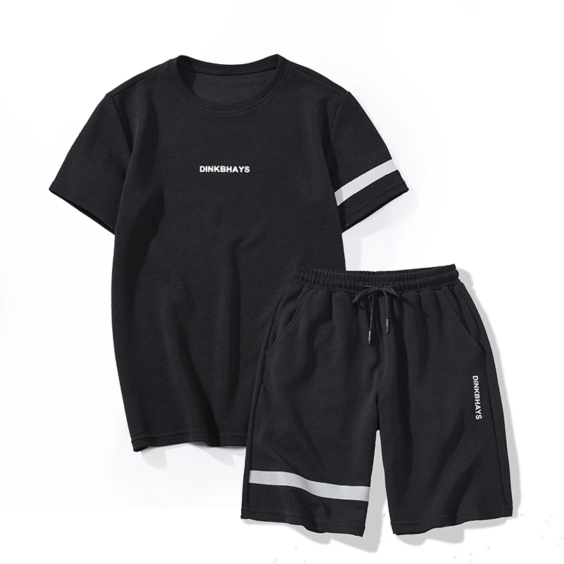 

Alharbi Ready stock 2019 Spring Sport Running sets T-shirt and short for man's