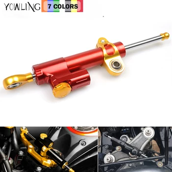 

Universal Aluminum Motorcycle CNC Steering Damper For Kawasaki ZX-6 W800 SE NINJA 650R VERSYS ZZR600 ZXR400 GPZ500S EX500R NINJA