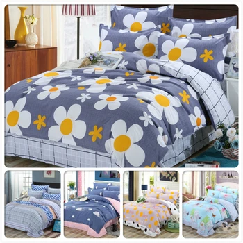 

Plaid AB Side Duvet Cover 3/4 pcs Bedding Set Full King Queen Twin Single Size Bed Linen 150x200 200x230 220x240 Cotton Bedlinen