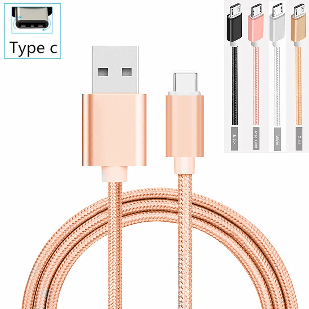 Зарядный кабель Usb type-C для SAMSUNG GALAXY S10 S9 A8 A7 A5 A40 A70 A50 Wileyfox Swift 2 Plus