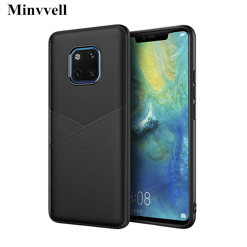 For Huawei Mate 20 Pro Lite Slim Case Cover Soft TPU Silicone Business Funda 20pro |
