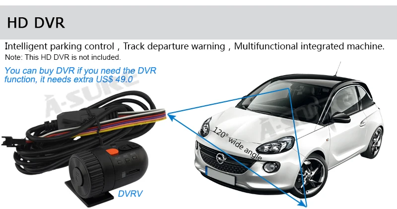 Sale A-Sure 6.2 Inch 2 Din Car Auto Radio GPS DVD Player Stereo Navigation For HYUNDAI SANTA FE ELANTRA 16G ROM DVR Bluetooth 18