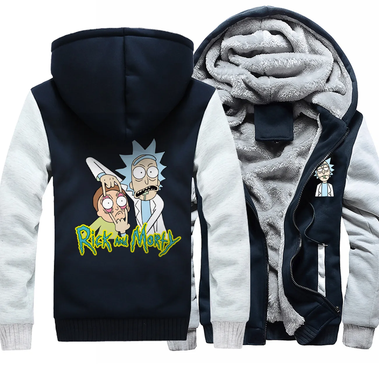 New Rick and Morty Coat Jacket