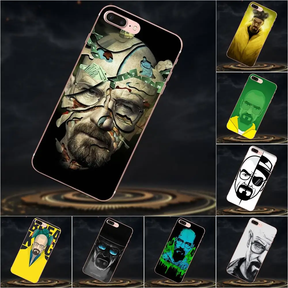 

Painted Cover Phone Case Heisenberg Tattoo Breaking Bad For Apple iPhone X XS Max XR 4 4S 5 5C 5S SE 6 6S 7 8 Plus