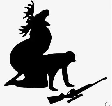 

Hunting Sticker Car Decals Vinyl Creative Car Rear Window Decor ZP167