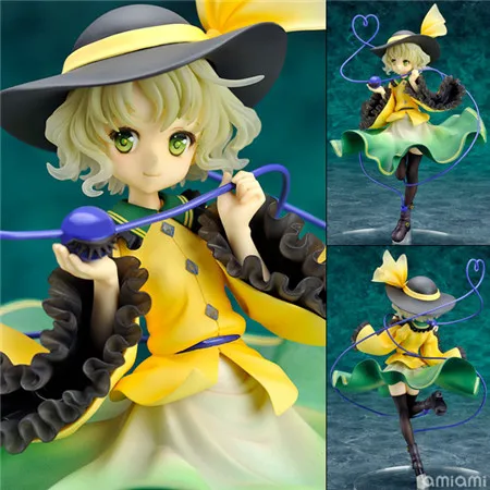 Аниме проект Touhou Komeiji Koishi 1/8 Масштаб ПВХ фигурка Коллекционная модель игрушки 20 см SGFG302