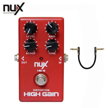 

NUX HG-6 Modern High Gain Distortion Effects Pedal for Electric Guitar