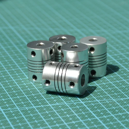 7 мм Диаметр Гибкая муфта вала-алюминиевый гибкий соединитель гибкая муфта сцепления для reprap 3D принтер ЧПУ; запасные части