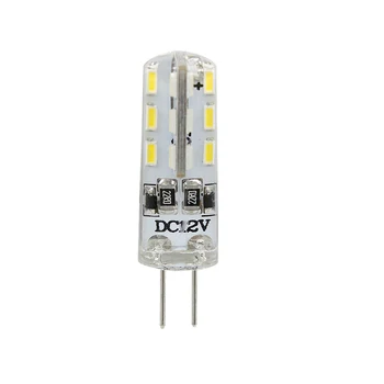 

5pcs Dimmable 1.5W G4 LED Lamp DC 12V Bulb SMD 3014 Warm White White Light 1W 360 Degree Angle LED Spotlight Bulb