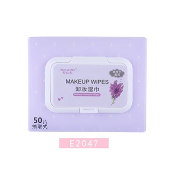 

50 pcs Non-Woven Fabric Makeup Remover Wipes Four Kinds Scent Comfortable Matting Face Wipes Moisturizing Makeup Remover Cloth.