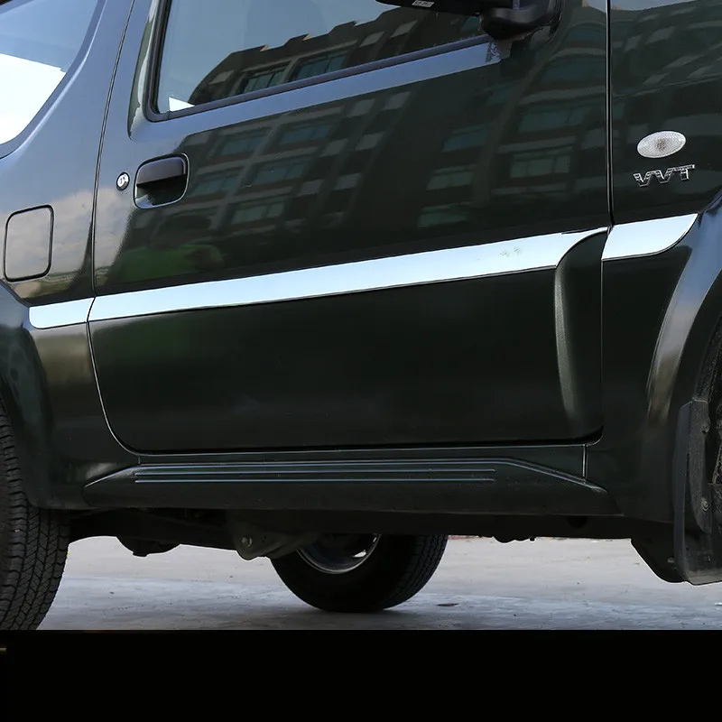 Декоративные молдинги для дверей Suzuki Jimny 2007 08 09 10 11 12 13 14 15 2016 AA405 | Автомобили и
