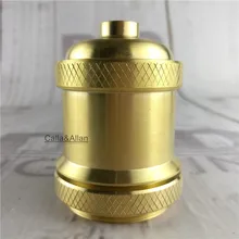 50 штук/уп Edison лампа «сделай сам» с держателем латунь материал высокого качества винтажные резьбовой патрон E27 отвечают требованиям стандартов UL/CE освещения медное основание