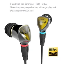 SENFER 4 в 1, Наушники Hi-Fi, гибридные технологии, сделай сам, DJ наушники, Hi-Fi гарнитура с MMCX кабельным интерфейсом UE900 SE846