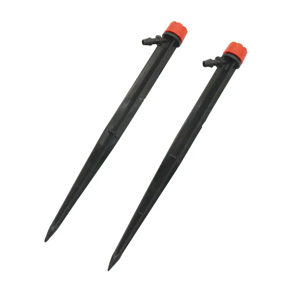 

18cm Adjustable 360 Degree Spike Garden Watering Sprinklers Garden Irrigation Water Dripper 4/7 mm Hose Interface 5 Pcs