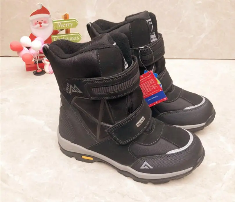 

wallvell Export to Russian children's snow boots winter wool waterproof boots boys snow boots big children's boots