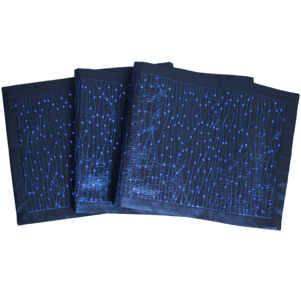 Free Shipping New Design Sparkle Blue Table Runner Bling | Дом и сад