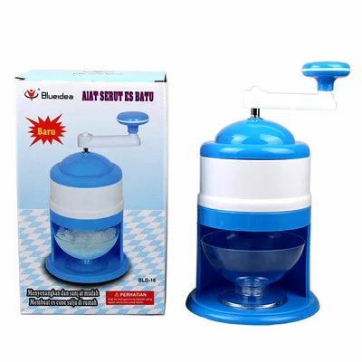 

Handle DIY Ice Crusher Manual Multifunction Portable Ice slush Maker home Snow Cone Smoothie Ice Block Making Machine Ice Shaver