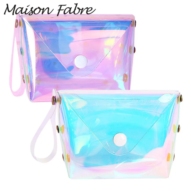 

Maison Fabre Bag Fashion ladies mini coin purse Hasp Plastic Short women wallet portable purses and handbags simple Wallet bag