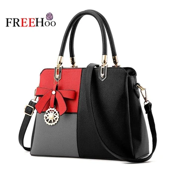 

New style fashion pu brand multi function metropolis bag Tote women messenger bags